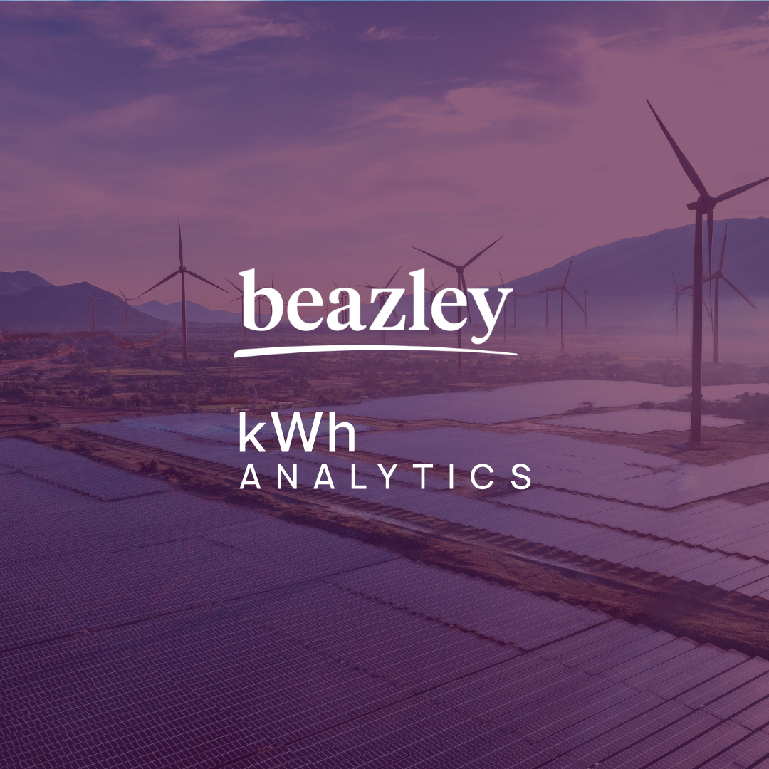 Beazley builds out transition underwriting capability with acquisition of kWh Analytics